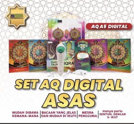 Set alquran digital asas