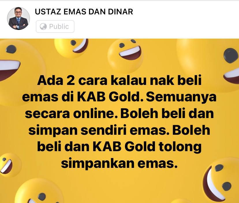 2 cara beli emas