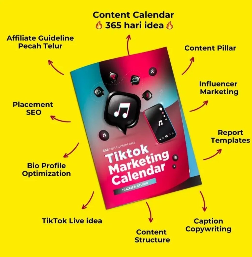 Tiktok marketing calendar
