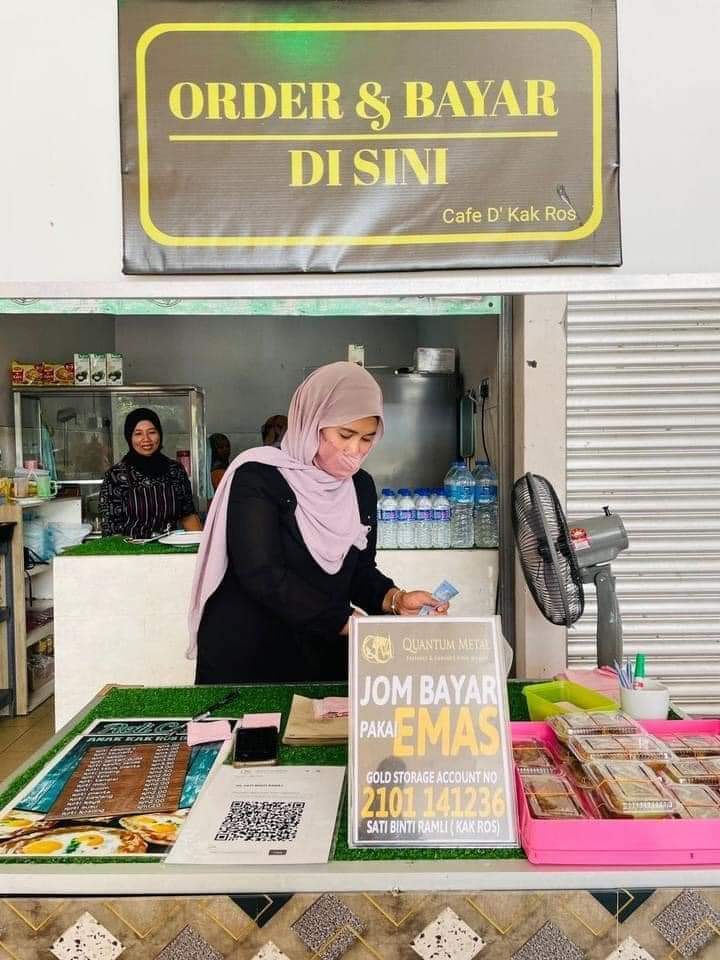 Terima Bayaran Dengan Emas