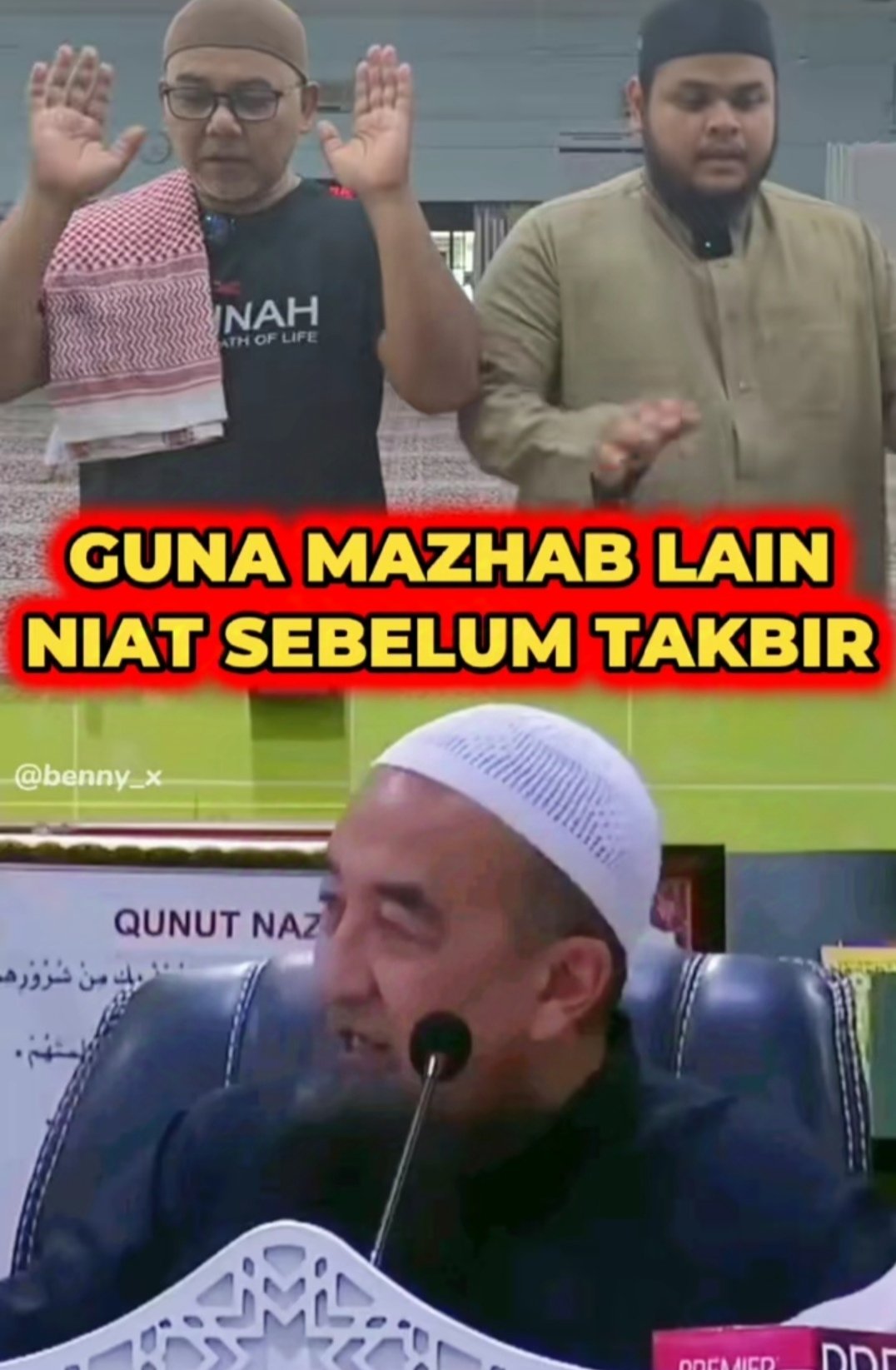 Niat guna mazhab lain