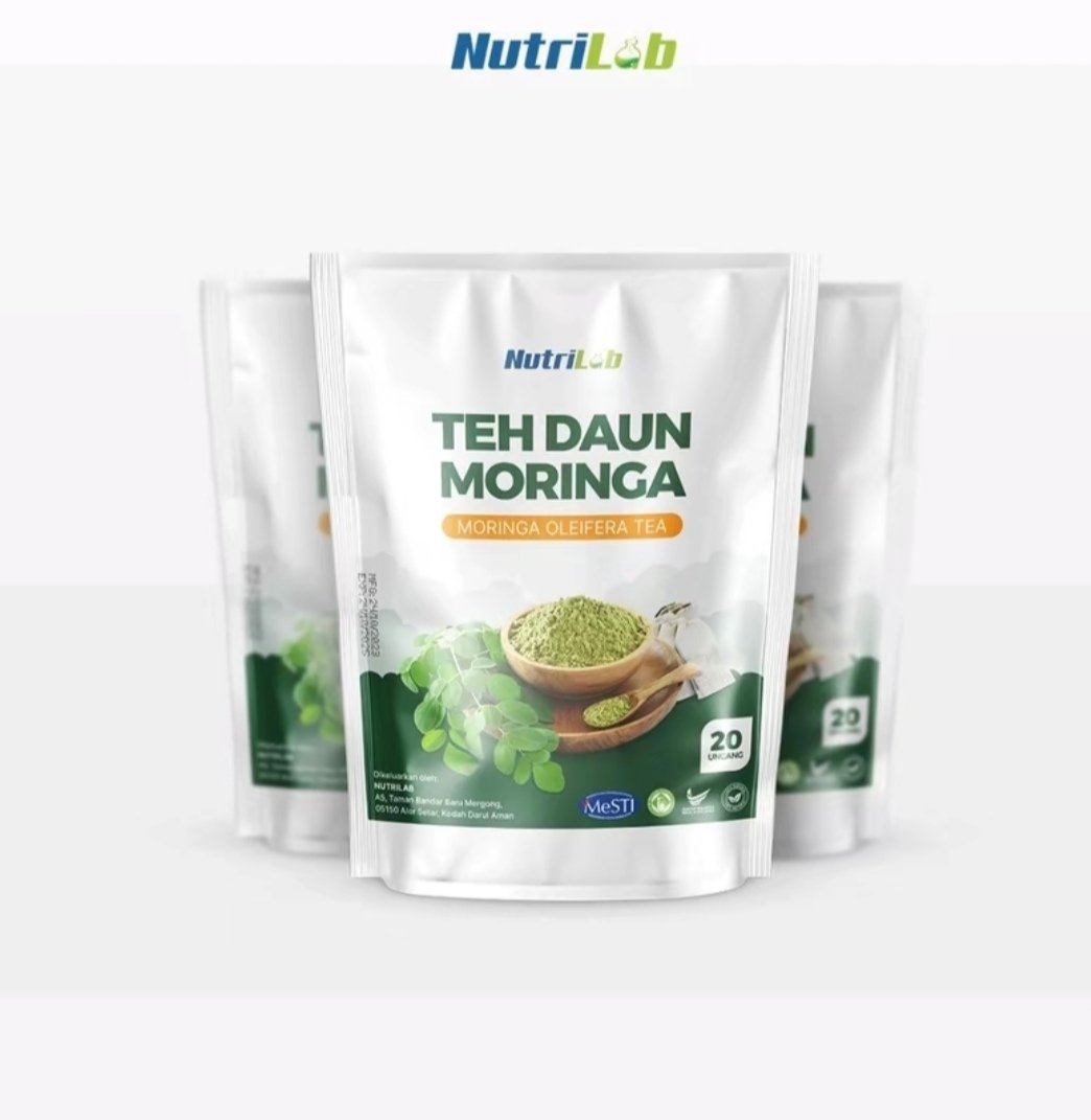 Teh daun moringa