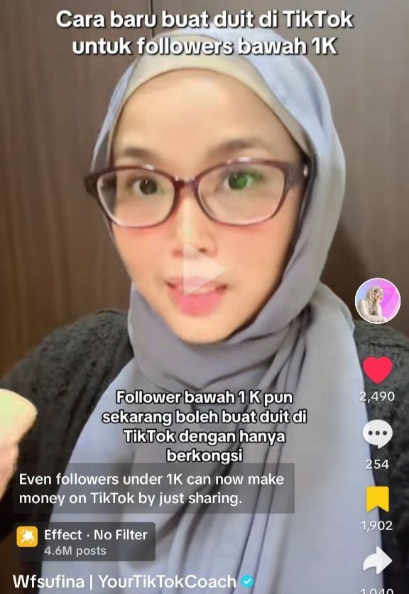 Link tiktok affiliate terbaru