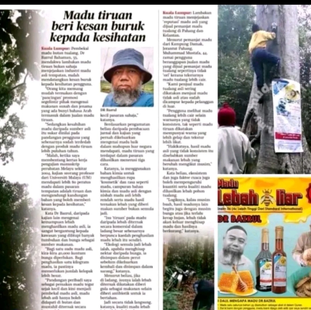 Madu dr bazrul