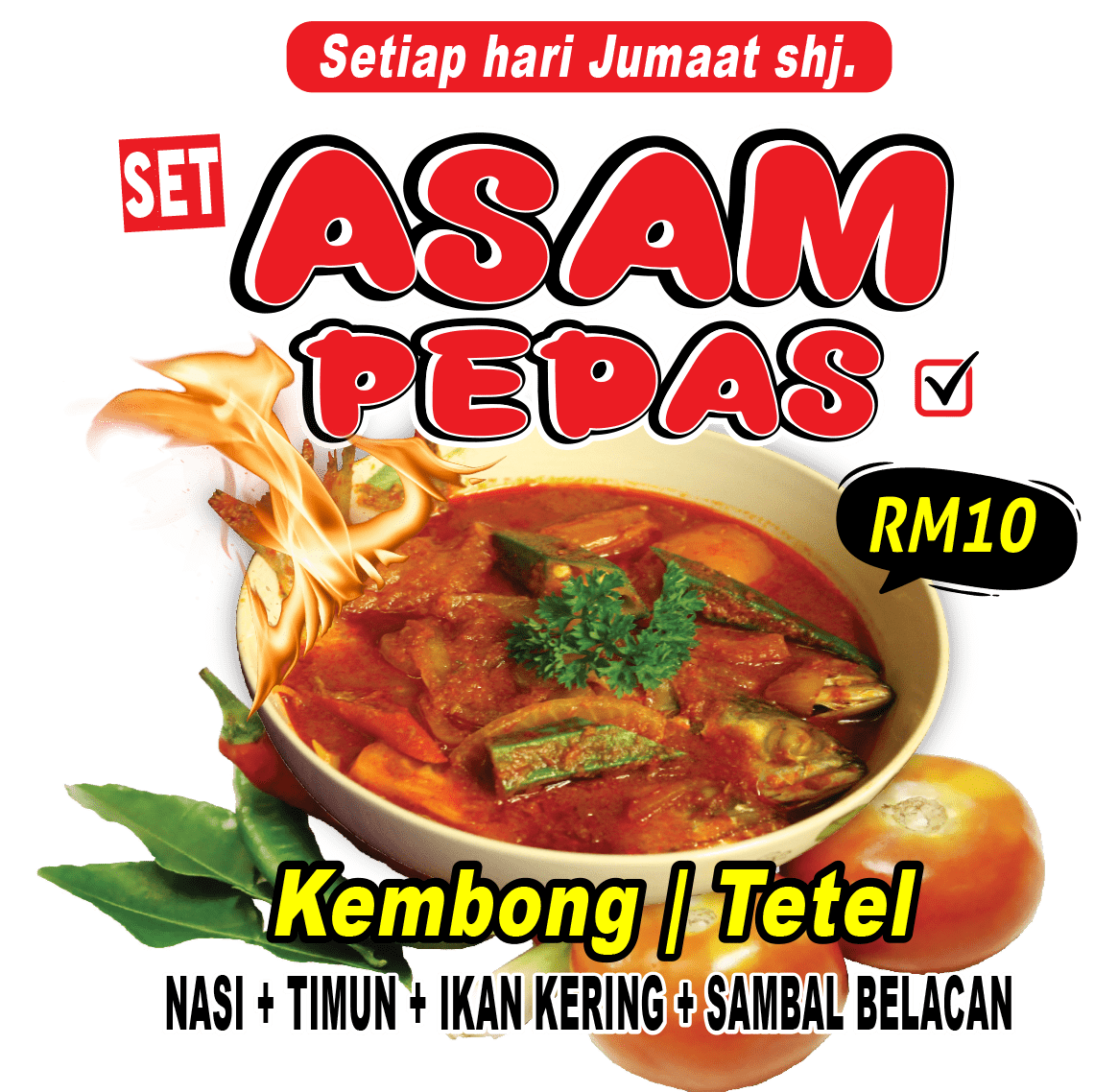 asam pedas